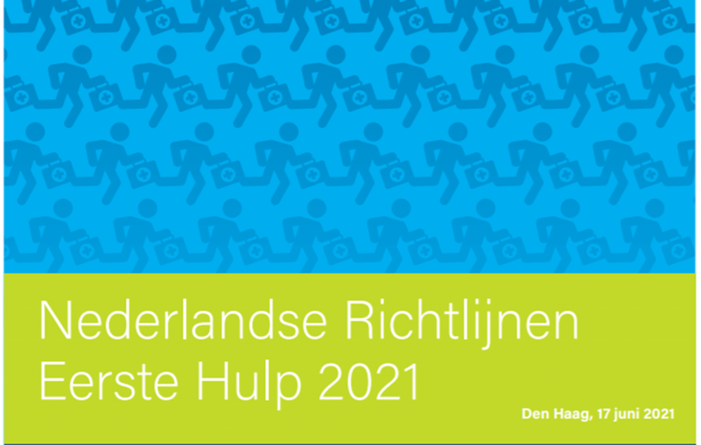 Op 17 juni 2021 zijn de nieuwe Nederlandse Richtlijnen Eerste Hulp 2021 gepubliceerd. De nieuwe richtlijnen zijn gebaseerd op nieuwe wetenschappelijke inzichten en praktijkexpertise. Belangrijke wijzigingen zijn: